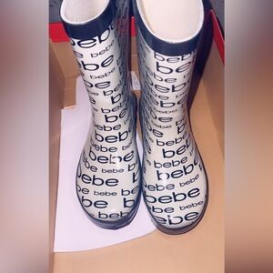Bebe Logo Rain Boots